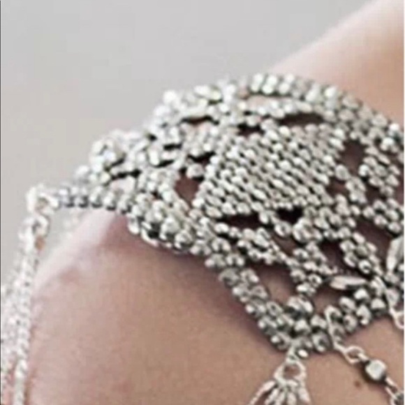 NEW VANESSA MOONEY JEWELRY STERLING SILVER RARE Shoulder Pendant/Bracelet $350 - Picture 6 of 13